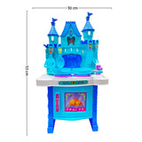 Cocina Infantil Interactiva Castillo Princesa Elsa Frozen Luces Y Sonidos 018-35
