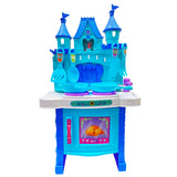 Cocina Infantil Interactiva Castillo Princesa Elsa Frozen Luces Y Sonidos 018-35