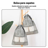 Combo De Bolsos Viajeros X6 + Organizador Zapatos x4 CBVIJ-ZAP