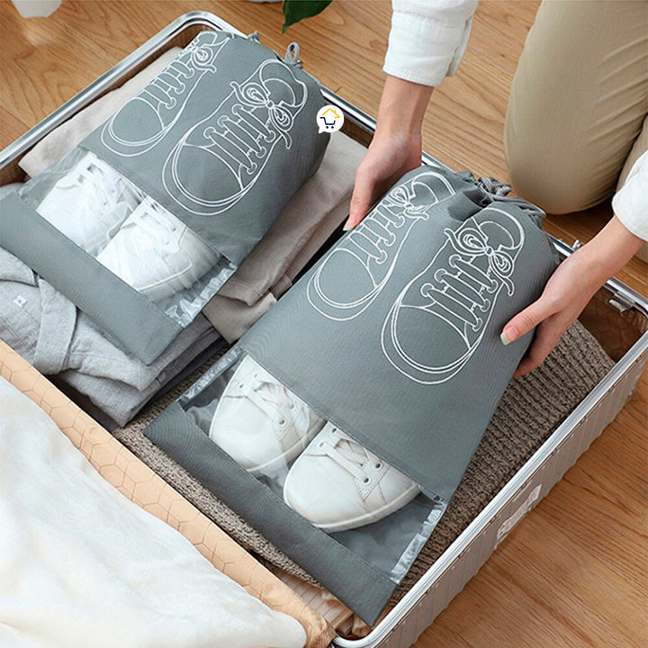 Combo De Bolsos Viajeros X6 + Organizador Zapatos x4 CBVIJ-ZAP