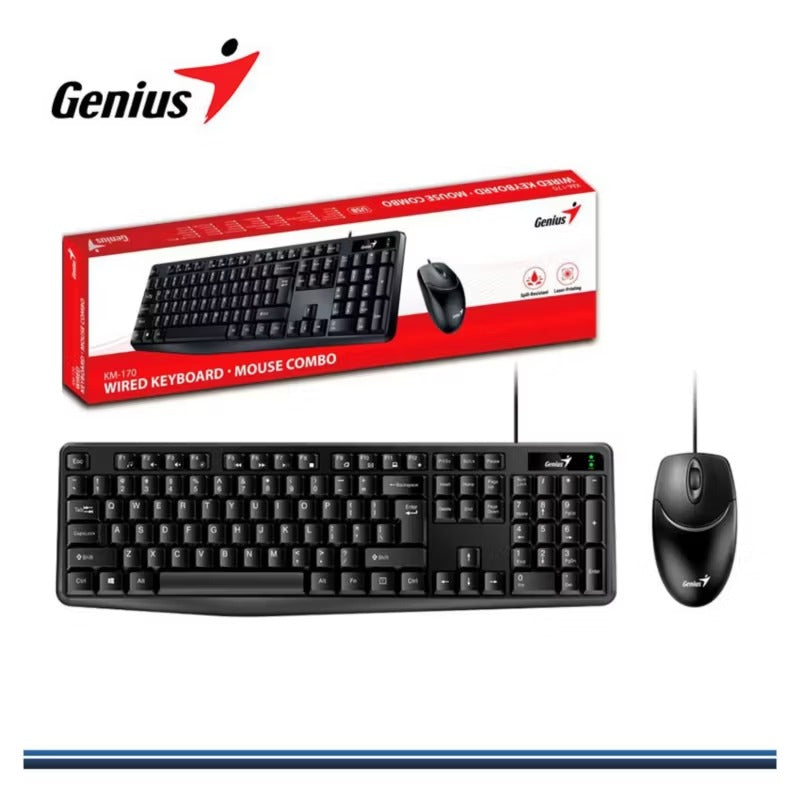 Genius KM-170 Combo Teclado + Mouse USB