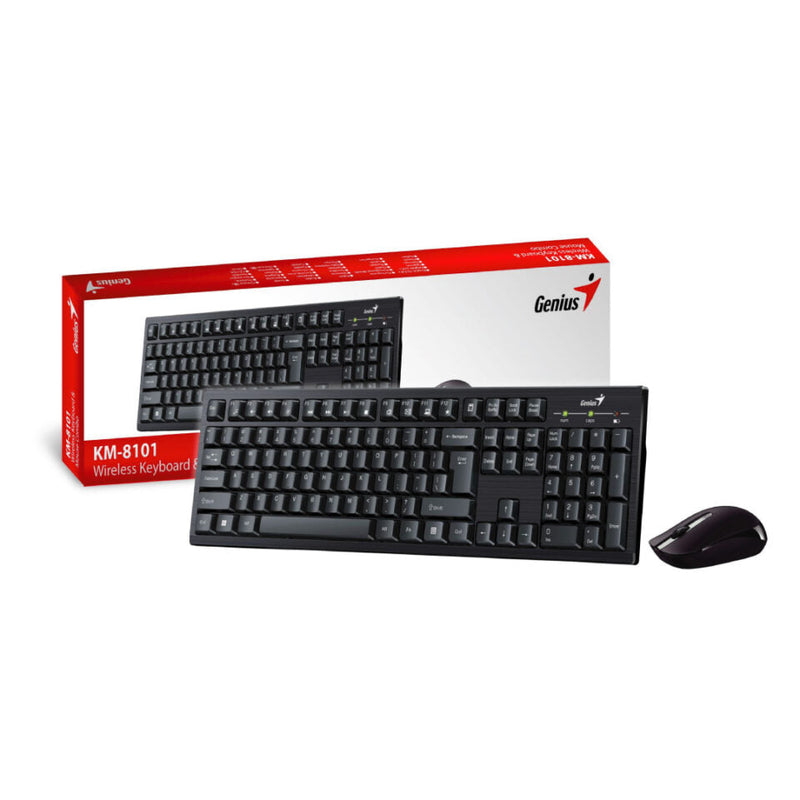 Combo Inalámbrico Genius KM-8101 Teclado y Mouse