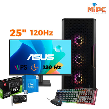 🚀🔥 PC Gamer Completo Intel i5 14400 + RTX 3050: ¡Juega, Trabaja y Domina en 1080p con Tecnología DDR5!