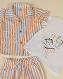 CONJUNTO T-REX BEBÉ NIÑO 311 MARTINAS