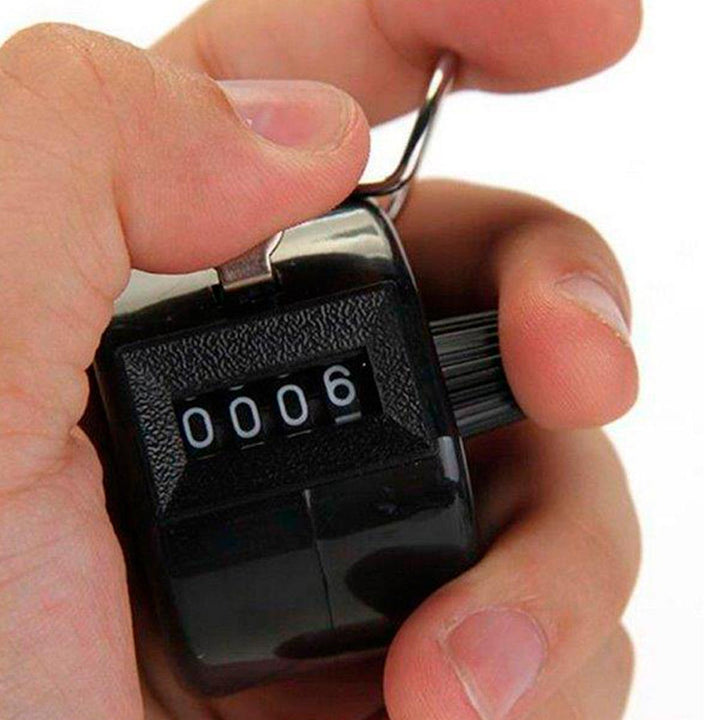 Contador Manual 4 Dígitos Clicker Personas Eventos Bar Vigilante RF 8025