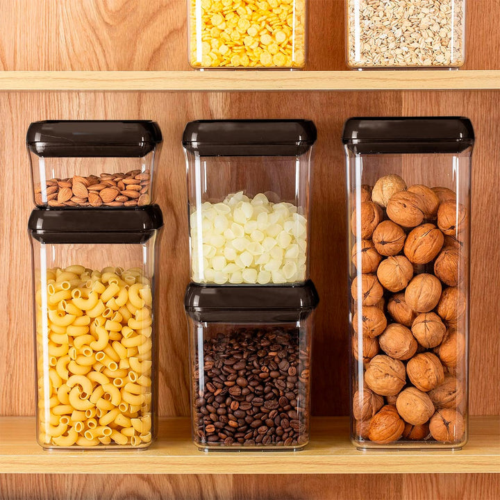 Contenedores Herméticos x5 Organizador Alimentos Recipientes Cocina A-525