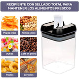 Contenedores Herméticos x5 Organizador Alimentos Recipientes Cocina A-525