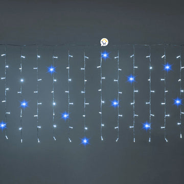 Cortina LED 3X1 M 120 LED Destellos Luces Navidad 1321B
