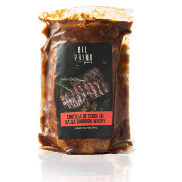 COSTILLA DELPRIMO 900G BOURBON WHISKY