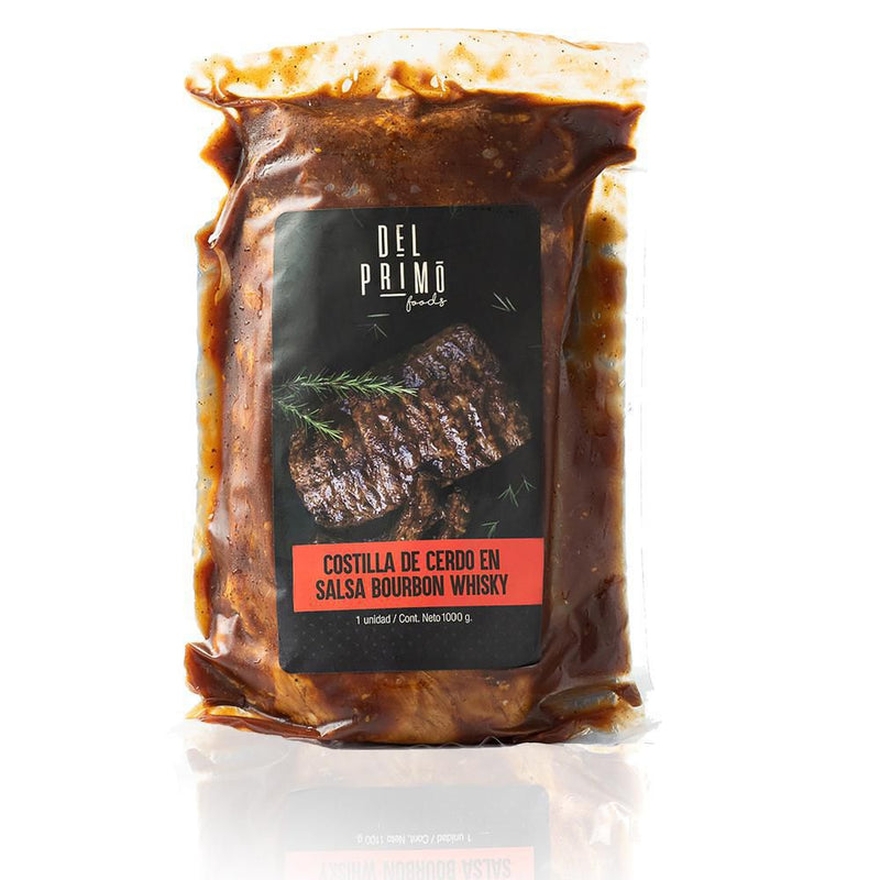 COSTILLA DELPRIMO 900G BOURBON WHISKY