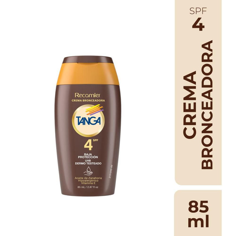 CREMA BRONCEADORA TANGA 85ML SPF4