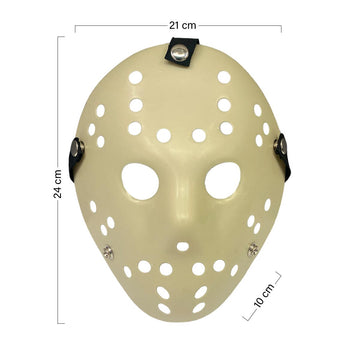 Máscara Asesino Jason Halloween Hockey Disfraz OF-1375