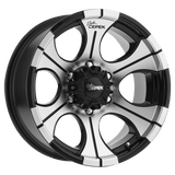 RIN DICK CEPEK DC 2 BLACK 17X9 5X127 ET-12 BOCIN 83.82 NEGRO-BRILLANTE 0499