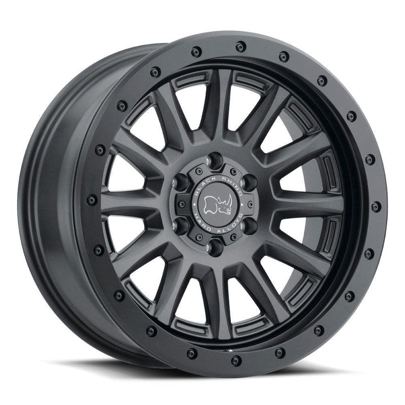 BLACK RHINO DUGGER 17X8.5 6X114 ET 10 BOCIN: 66 GUN-BLK JW17326