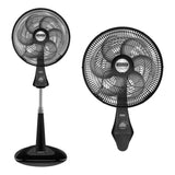 Ventilador Samurai 2 En 1 Comfort Maxx 18 Pulgadas Negro Can