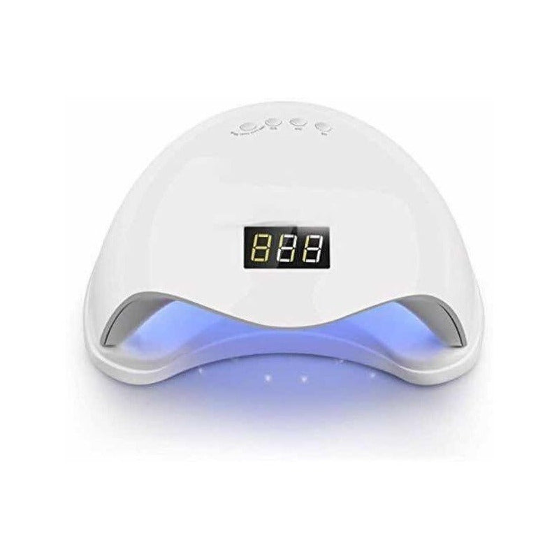 Lampara Led-uv De Uñas Gel Profesional Secado Rapido 54 Wats