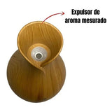 Difusor Aromatizador Humificador Ultrasónico Estrellas Luces