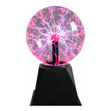 Esfera Bola De Plasma Lampara Rayos Interactiva Tacto Decora
