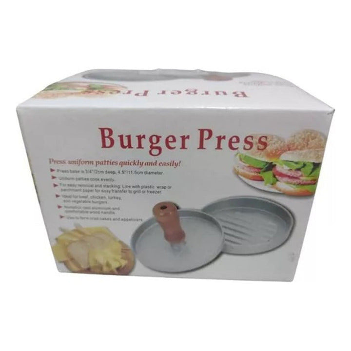 Tortillera Prensa Masa Carne Pataconera Aluminio Molde Chef