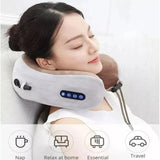 Masajeador Electrico De Cuello Cervical Dolores Almohada