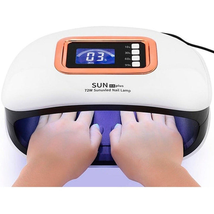 Secador De Uñas Sun H5 108w Profesional Lampara Led Uv Gel