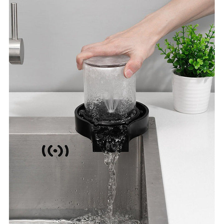 Limpiador Lava Vasos Automatico Herramienta Enjuage Cocina