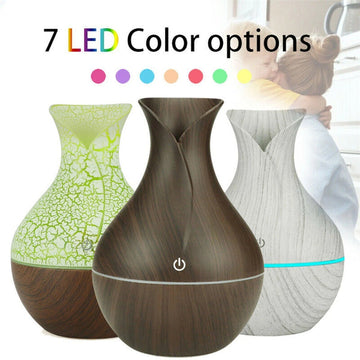 Humidificador Difusor Aromaterapia 8 Luces Ultrasonico