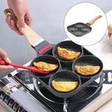 Sartén Antiadherente Sartén Para Huevos Sartén Para Panquequ Color 4 Hole