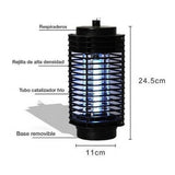 Lampara Electrica Mata Zancudos Atrapa Insectos Sin Veneno