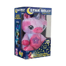 Peluche Luminoso Star Belly Proyector De Luz Unicornio Rosa
