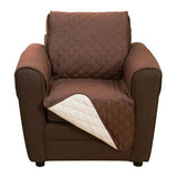 Protector Cubre Sofa 1 Puesto Forro Para Muebles Doble Faz