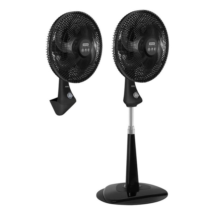 Ventilador Samurai 2 En 1 Comfort Maxx 18 Pulgadas Negro Can