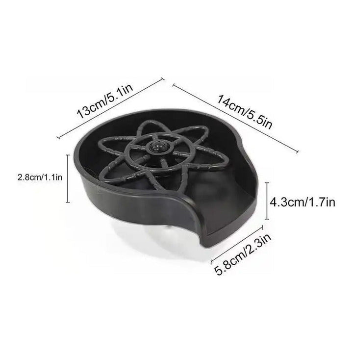 Limpiador Lava Vasos Automatico Herramienta Enjuage Cocina