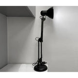 Lampara De Mesa Escritorio Brazo Flexible Metalica Ajustable