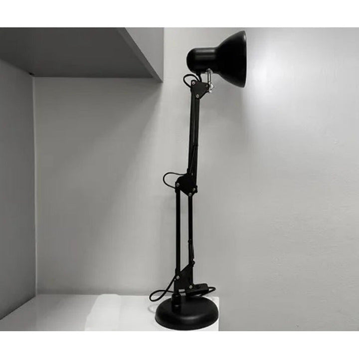 Lampara De Mesa Escritorio Brazo Flexible Metalica Ajustable