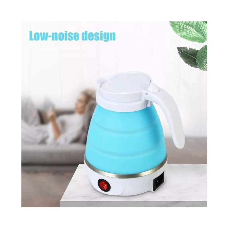 Calentador Eléctrico Plegable Portable Hervidor De Liquido Color Rosa Pálido 110v