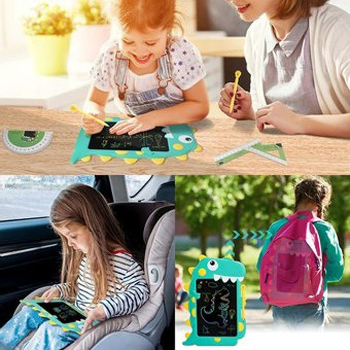 Tableta De Escritura Para Niños Lcd Tipo Dinosaurio 8,5 PuLG