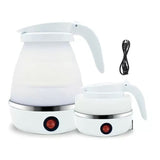 Hervidor D Agua Plegable Tetera Portátil Calentador 600blanc