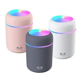 Humificador Difusor Aroma Luz Led Para Carro Hogar Elegante