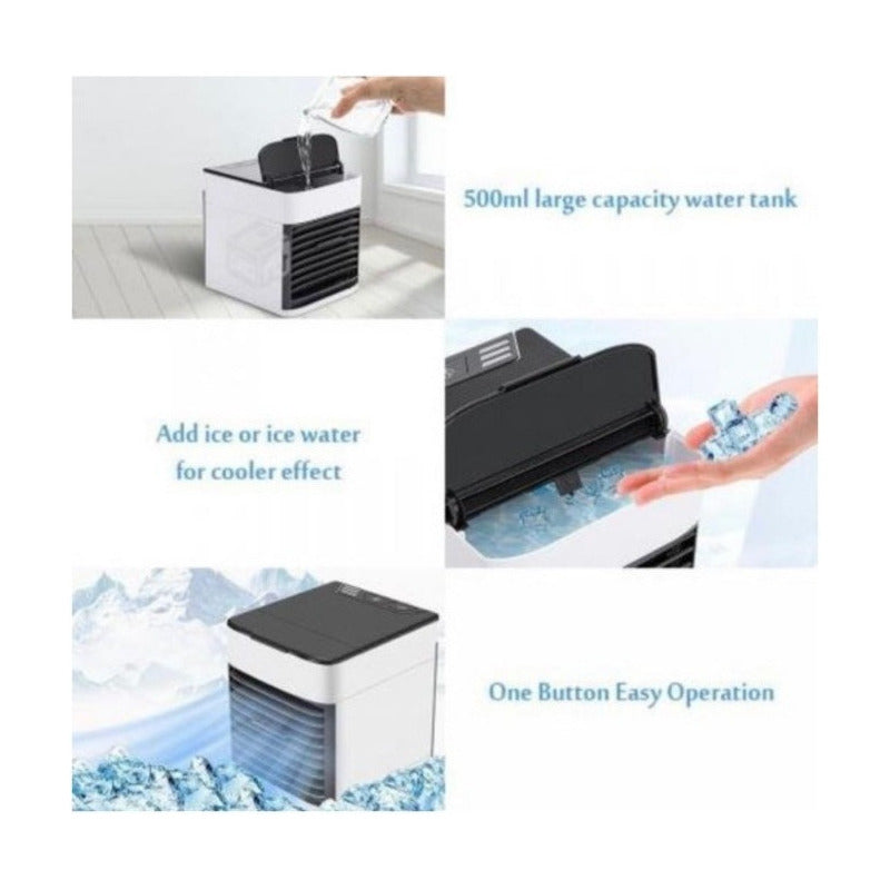 Aire Acondicionado Portatil Refrigerador Personal Artic Air Color Blanco 220v