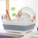 Escurridor De Platos Plegable Secaplatos Color Blanco