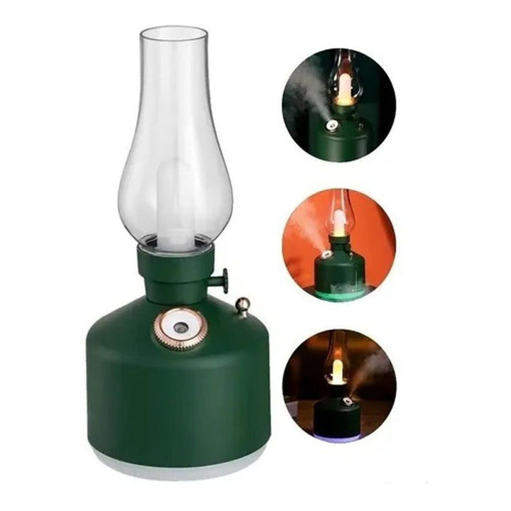 Difusor De Aromas Humidificador Lampara Retro + Esencia