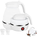 Hervidor D Agua Plegable Tetera Portátil Calentador 600blanc