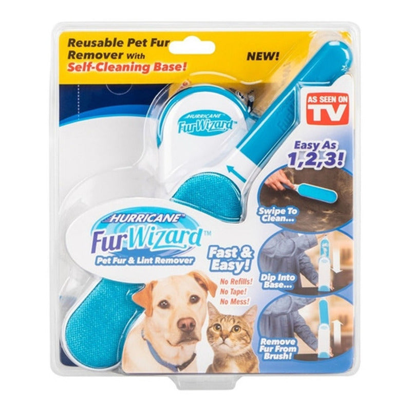 Removedor Quita Pelusa Motas Pelos + Guante Cepillo Mascotas