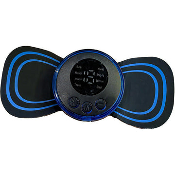 Masajeador Portátil Recargable Para Dolor De Espalda, Cuello Y Espalda, Color Negro