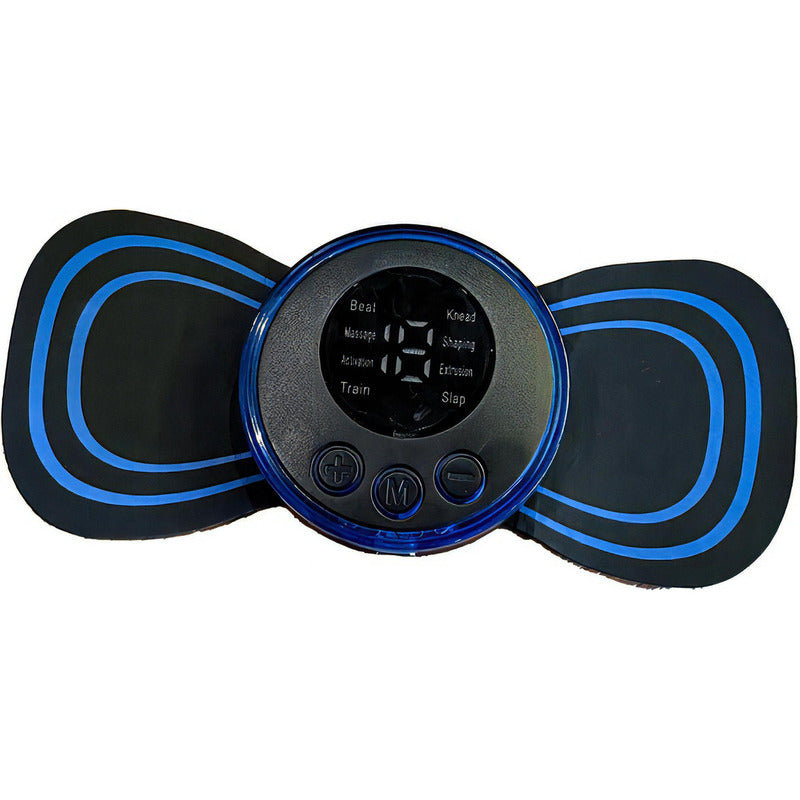 Masajeador Portátil Recargable Para Dolor De Espalda, Cuello Y Espalda, Color Negro