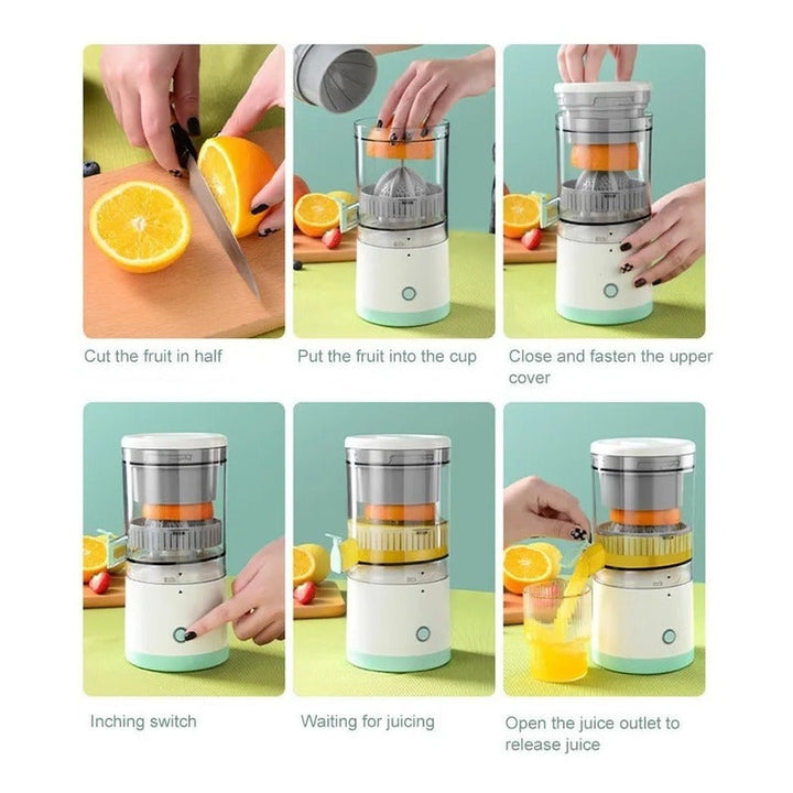 Exprimidor Eléctrico Portátil Recargable