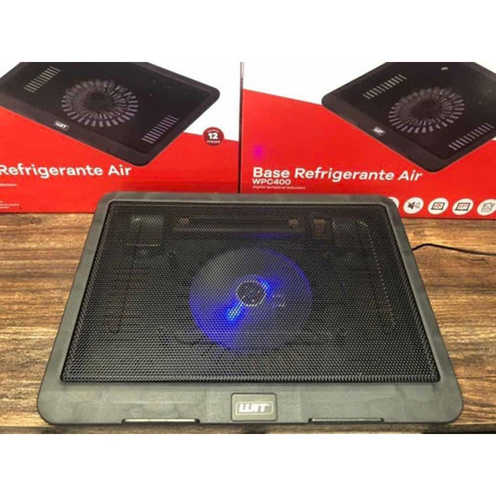 Base Refrigerante Portátil Ventilador Wit Wpc400