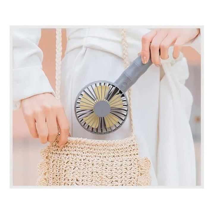 Ventilador De Mano Portátil De Escritorio Con 2 Modos