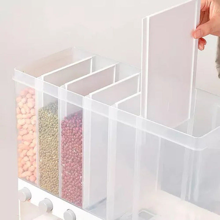 Dispensador Organizador De Cereales Y Granos Para Cocina